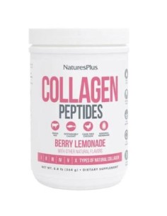 Collagen Peptides Berry Lemonade 322 G de Natures Plus