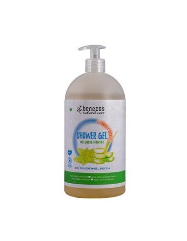 Gel Baño Familiar Wellness Momenst Aloe-Melisa 950 Ml de Benecos