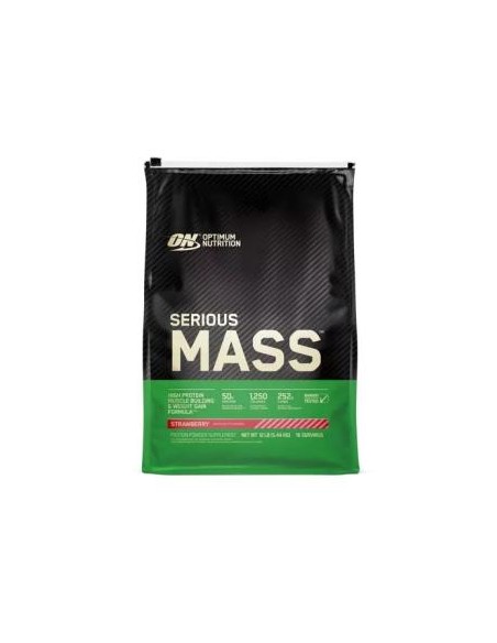 On Serious Mass Strawberry 5450Gr de Optimum Nutrition