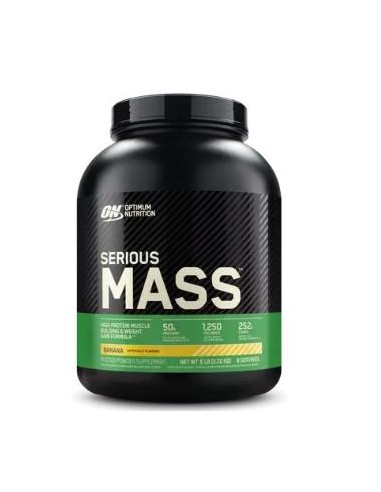 On Serious Mass Banana 2730Gr de Optimum Nutrition