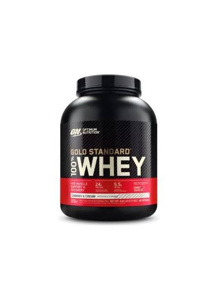On 100% Whey Gold Standard Cookies & Cream 2280Gr de Optimum Nutrition
