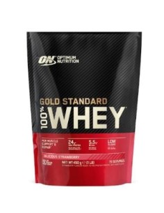 On 100% Whey Gold Standard Delicious Fresa 450Gr. de Optimum Nutrition