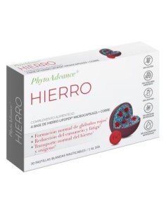 Phytoadvance Hierro 30 Past Blandas Mastic de Phytoadvance