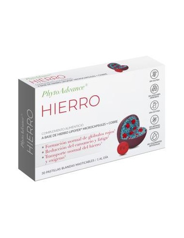 Phytoadvance Hierro 30 Past Blandas Mastic de Phytoadvance