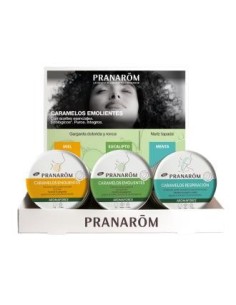 Aromaforce Caramelos Emolientes Miel Eucalipto Menta 18 Uds. de Pranarom P.Acabado