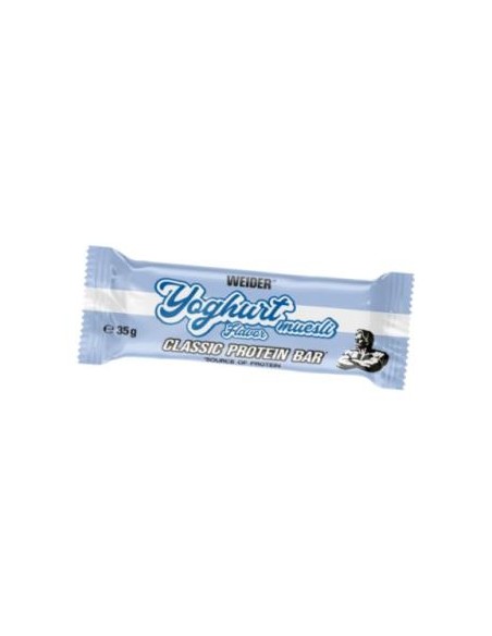 Weider Bar Barritas Yogurt-Muesli 24Uds. de Weider