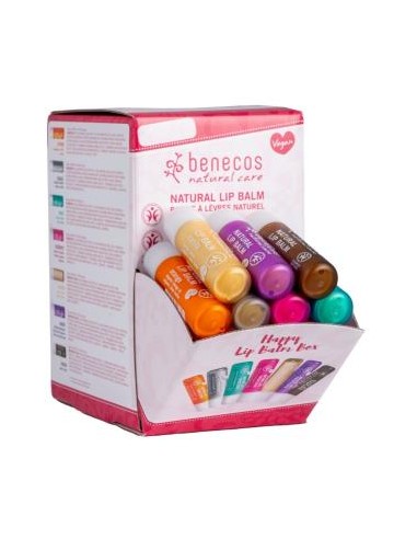 Expositor Balsamo Labial 7 Sabores 35Ud. de Benecos