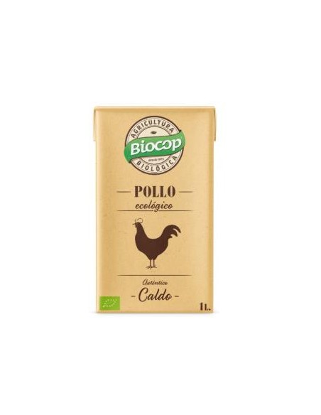 Caldo De Pollo Autentico Tetrabrick 1Lt Bio de Biocop