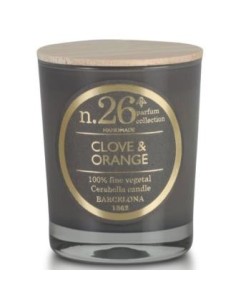 Vela Vaso Perf26 Clove-Orange 7,5X9 Cm 1 Ud. de Cerabella