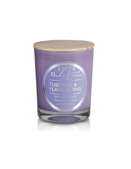 Vela Vaso Perf27 Tuberose-Ylang Ylan 7,5X9Cm 1Ud. de Cerabella