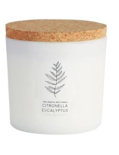 Vela Tarro Blanco Citcore Citronela-Eucalip 10X10C de Cerabella