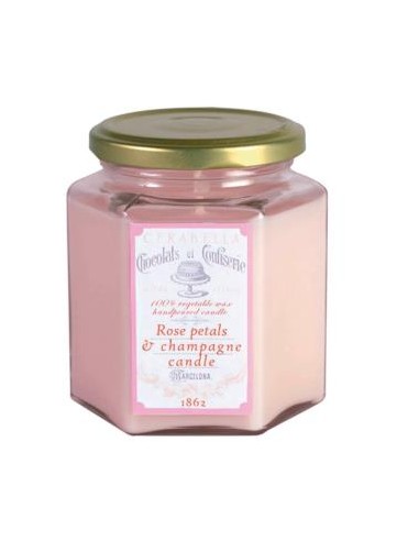 Vela Tarro Sucreg2 Rose Petals-Champagne 8X10Cm 1U de Cerabella