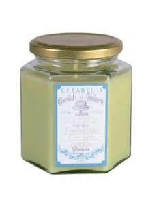 Vela Tarro Sucreg4 Tea Cupcake-Cream 8X10Cm 1Ud. de Cerabella