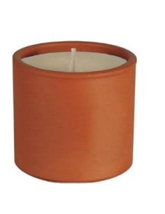 Vela Terracota Test0 Citronela 6X5,5Cm. de Cerabella