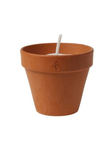 Vela Tiesto Terracota Test4 11,5X10Cm. de Cerabella