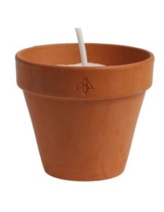 Vela Tiesto Terracota Test5 13X11,5Cm. de Cerabella