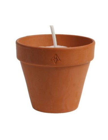 Vela Tiesto Terracota Test5 13X11,5Cm. de Cerabella