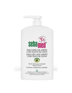 Emulsion Sin Jabon  Aceite Oliva Gel De Baño 1L. de Sebamed