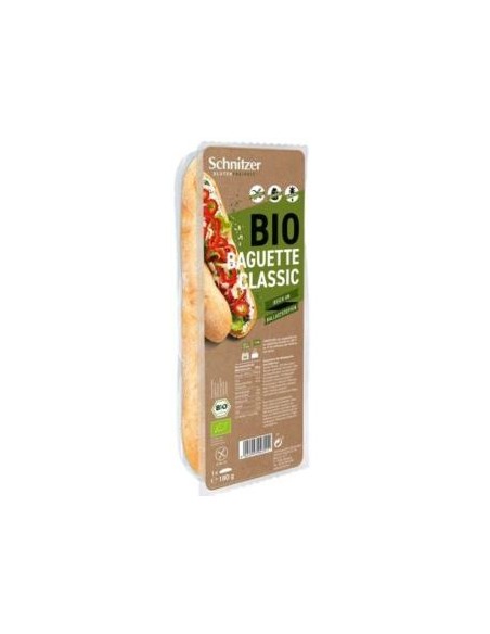 Pan Baguette Clasico 180Gr. Bio Sg de Schnitzer