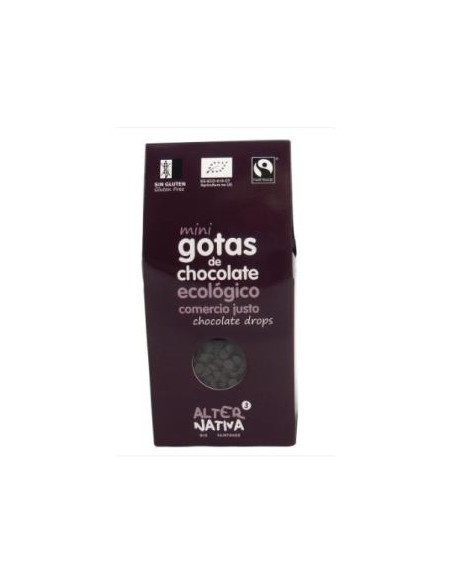 Mini Gotas De Chocolate 48% 225 Gr Bio de Alternativa 3
