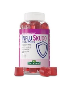 Influ Skudo Fruta 40Gummies de Naturando