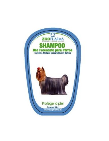 Champu Uso Frecuente Perros 250Ml. de Zoopharma Vet