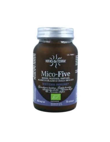 Mico Five Con Chaga Hdt 70Cap. de Hifas Da Terra