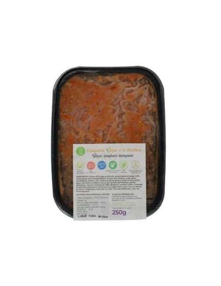 Espaguetis De Konjac A La Boloñesa 250Gr. Sg de The Konjac Shop