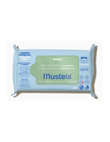 Toallitas Limpiadoras Bebe-Niño 70Uds. de Mustela