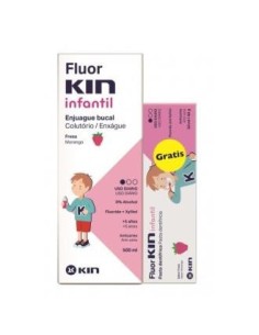 Fluor Kin Fresa 500Ml+ Pasta 50Ml de Kin