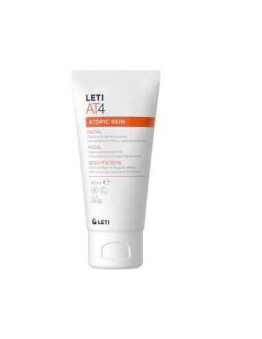 Leti At4 Facial Crema Emoliente Piel Atopica 50Ml de Leti