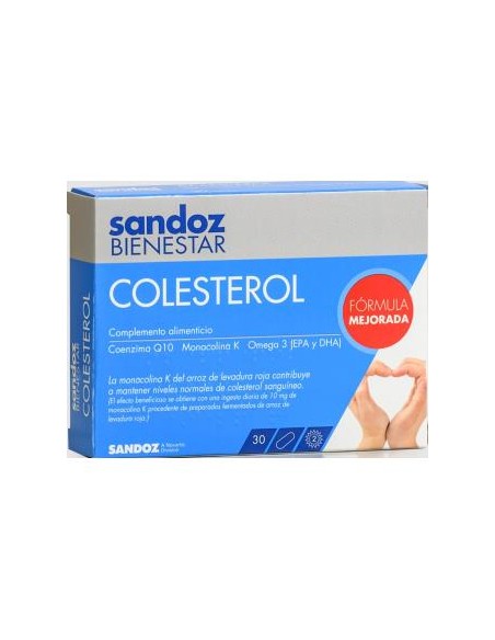 Sandoz Bienestar Colesterol 30 Caps de Sandoz Bienestar