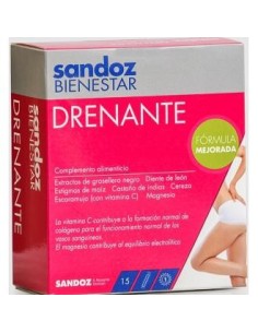 Sandoz Bienestar Drenante 15 Amp de Sandoz Bienestar