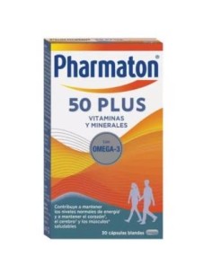 Pharmaton 50 Plus 30 Caps de Pharmaton