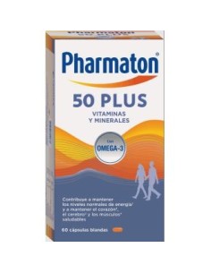 Pharmaton 50 Plus 60 Caps de Pharmaton