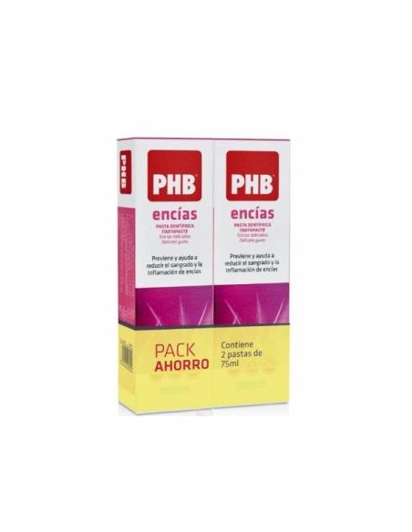 Phb  Encias Pasta Dental Duplo 75Ml+75Ml de Phb
