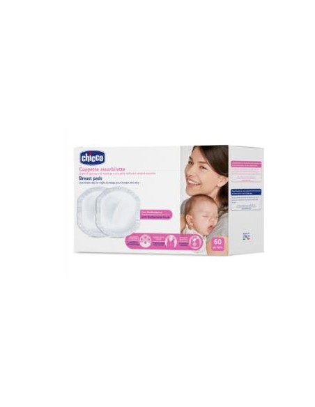 Disco Lactancia Absorb Desechable Antibact 60Un de Chicco