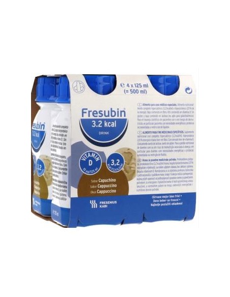 Fresubin 3,2 Kal Drink Capuchino 4 X 125Ml de Fresubin
