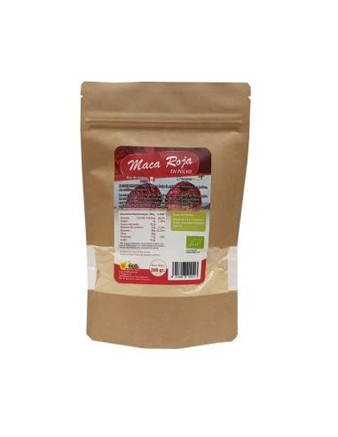 Maca Roja Cruda Polvo 200Gr. Bio de Dream Foods