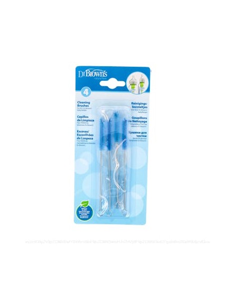 Cepillo Fino Limpia Conducto Biberon 4Un de Dr. Brown´S