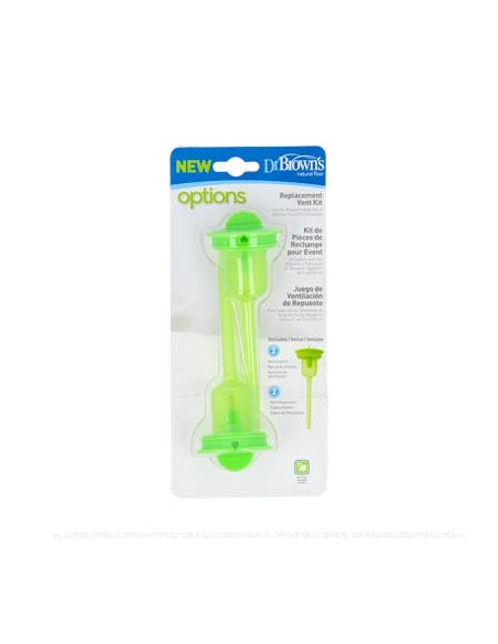 Kit Valvula Y Tubo Ventilacion Boquilla Ancha de Dr. Brown´S