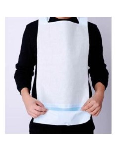 Babero Desechable 36X66Cm + Bolsillo 10Cm 160Un de Cv Medica