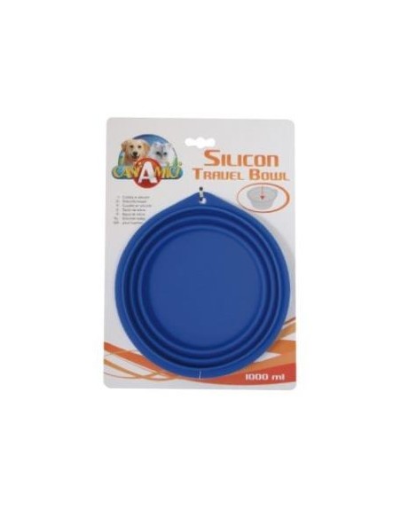 Plato De Viaje De Silicona 1000Ml de Nayeco Vet