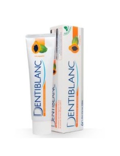 Dentiblanc Pasta Dental Blanqueadora Papaya 100Ml de Dentiblanc