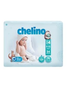 Chelino Pañal Inf Gateo T4 9-15Kg 34Un de Chelino