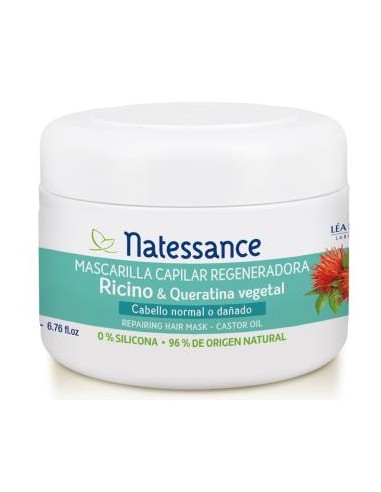 Mascarilla Ricino Regeneradora 150Ml de Natessance