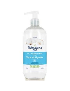Gel Flor Algodon Limpiador Manos 500Ml Bio de Natessance