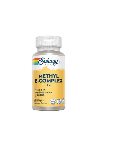 Methyl B-Complex 50 (Coenzima) 60Cap. de Solaray
