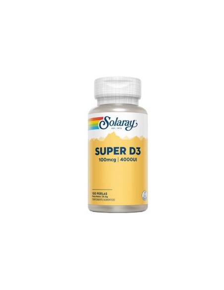 Super D3 4000Ui 100Perlas de Solaray