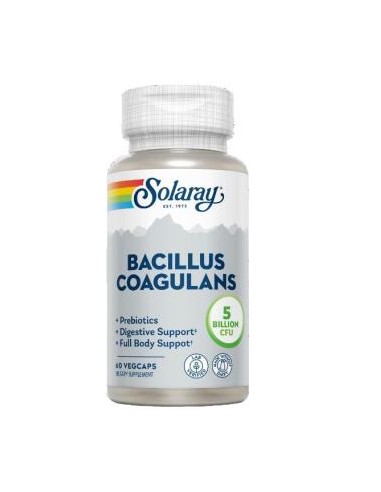 Bacillus Coagulans 60Cap.Veg de Solaray
